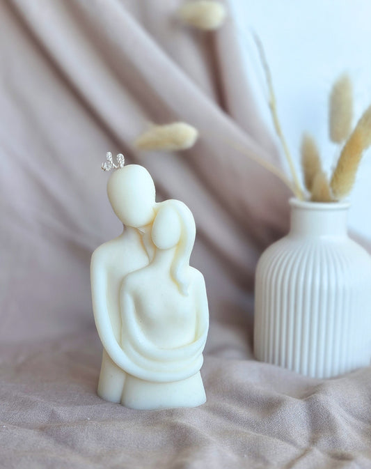 Couple Hug Candle