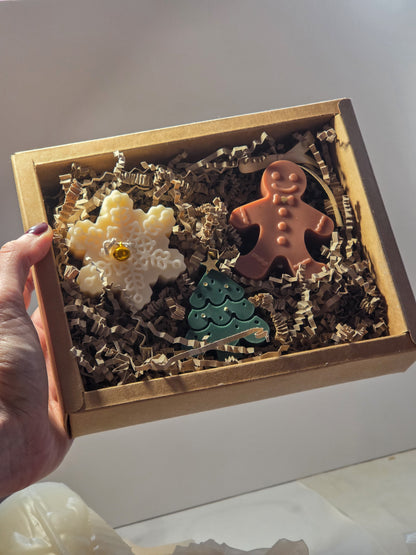 Christmas Candles Gift Box