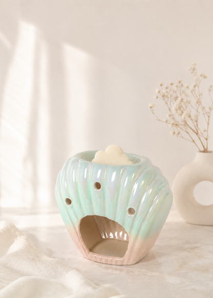Iridescent Shell Wax Melt Burner