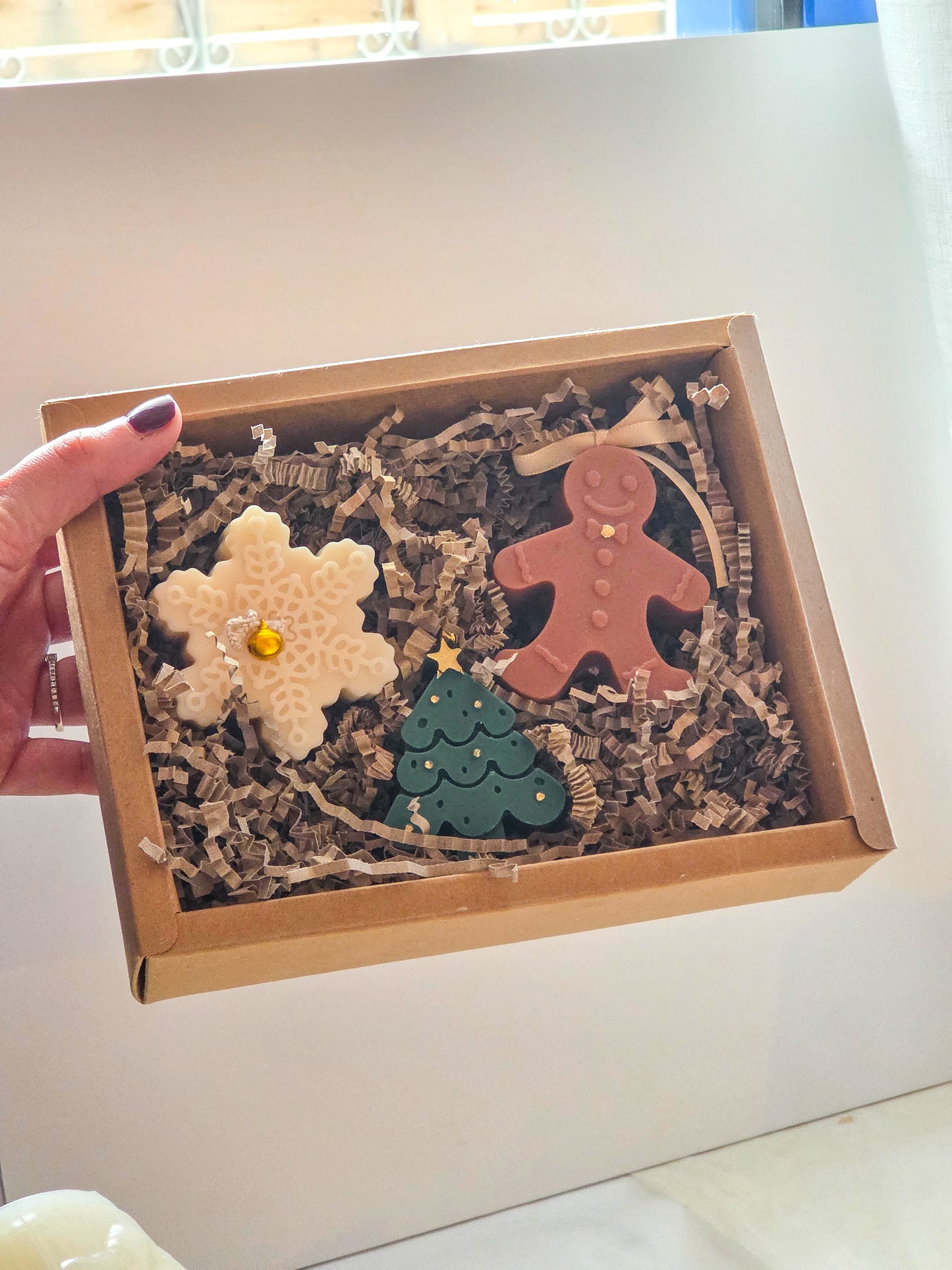 Christmas Candles Gift Box