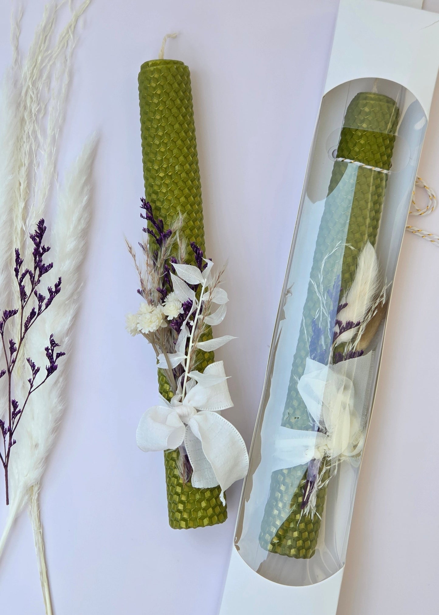 Πασχαλινή Λαμπάδα από Μελισσοκέρι