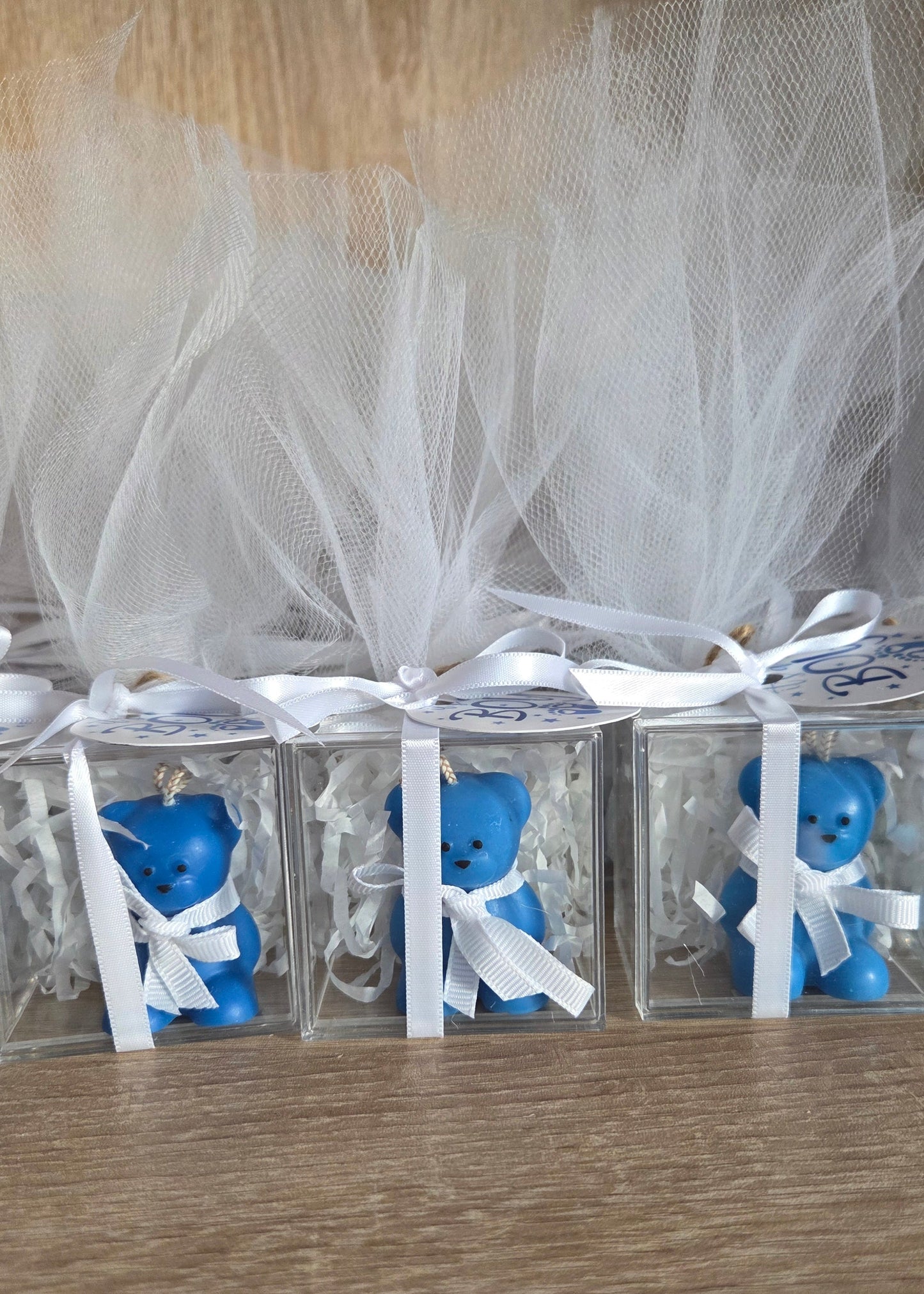 Mini Teddy Bear - Plexiglas Box