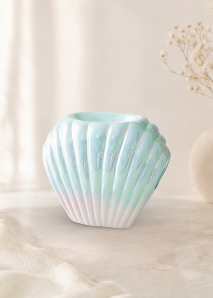 Iridescent Shell Wax Melt Burner