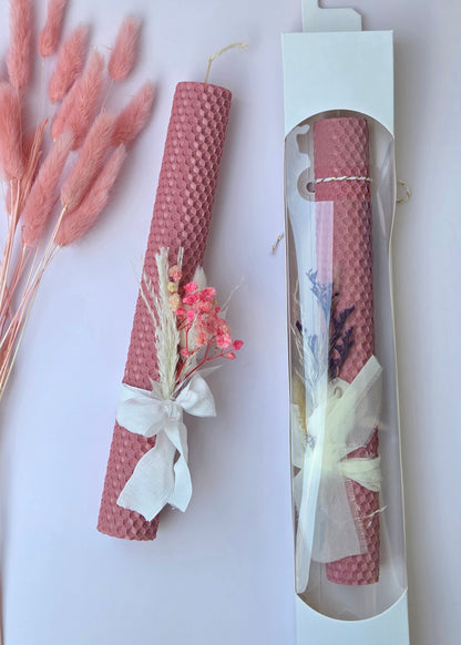 Πασχαλινή Λαμπάδα από Μελισσοκέρι