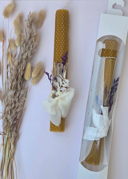 Πασχαλινή Λαμπάδα από Μελισσοκέρι